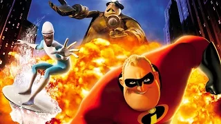 The Incredibles Rise of the Underminer All Cutscenes Walkthrough Gameplay