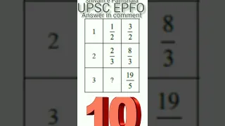 Reasoning Trick |UPSC EPFO Reasoning question, reasoning tricks, short tricks #shorts #mathstrick