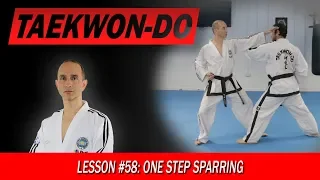 One Step Sparring (Ilbo Matsogi) - Taekwon-Do Lesson #58