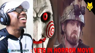 (Veteran Reacts To) If Veterans Were in Horror Movies REACTION!