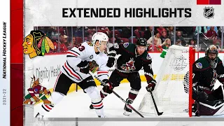 Chicago Blackhawks vs Arizona Coyotes Jan 6, 2022 HIGHLIGHTS