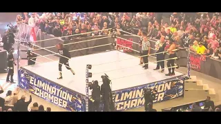 Sami Zayn entrance - Elimination Chamber 2023