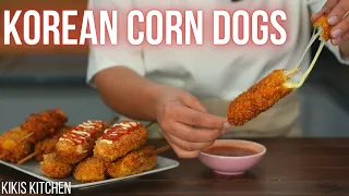 ENDLICH! Wir machen die berühmten koreanischen Corn Dogs - Korean Street Food mit Kiki