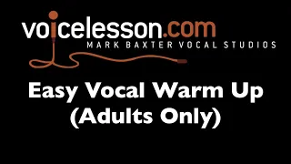 Easy Vocal Warm Up