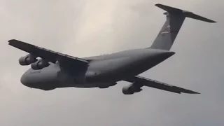 C-5A Galaxy Takeoff - Best Sound in the World - Langley AFB, VA