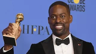 Sterling K. Brown Makes HISTORY For This Golden Globes 2018 Win