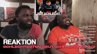 DIE SCHLECHTESTEN DEUTSCHRAP LINES DES JAHRES 2/2 💀