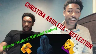 Christina Aguilera - Reflection (2020) (From "Mulan"/Official Video) REACTION/REVIEW!