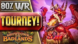 80% WR in a tournament with THESE DECKS! - Hearthstone Showdown in the Badlands