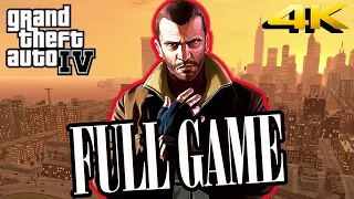 GRAND THEFT AUTO 4 (GTA 4)  FULL GAME - Gameplay Movie Walkthrough【4K60ᶠᵖˢ】