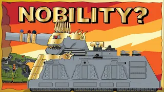 "The nobility of Kings" Cartoons about tanks