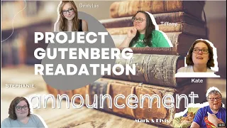 raiding project gutenberg | READATHON ANNOUNCEMENT