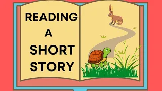 READING SHORT STORY with MORAL Lesson/ Story 6 / The Tortoise and the Hare / Improve Reading Skills