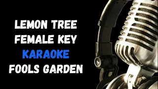 Lemon Tree Karaoke Female Key Karaoke Version By Fools Garden
