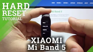 How to Factory Reset XIAOMI Mi Band 5 – Wipe Personal Data