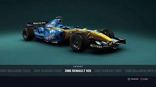 F1 2018 All Classic Cars