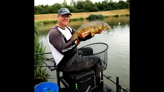 Margin fishing on Middle Pool at Manor Farm Leisure.