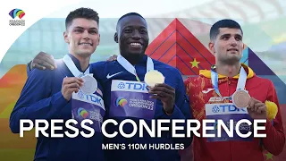 Men's 110m hurdles press conference | World Athletics Championships Oregon 22