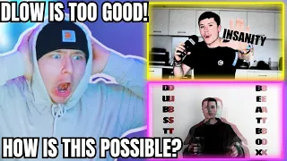 DLOW = INSANITY! Krilas Reacts to | D-low | Beatbox INSANITY | Hip-Hop & Dubstep