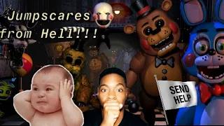 FIVE NIGHTS AT FREDDY'S - Try Not To Get Scared Challenge ...