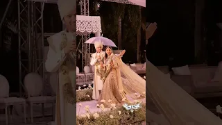 Wedding video of #ragneeti 💒❤️💖🥂 #parineetichopra #raghavchadha #shorts