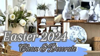 Easter 2024 Clean and Decorate - Cottage Inspired Decor- Spring French Country Inspired Decorating