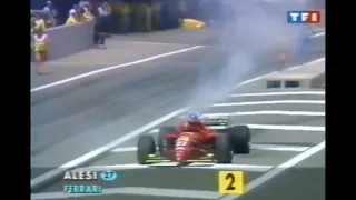 F1 1995 Résumé du Grand Prix d'Espagne en Francais (TF1)