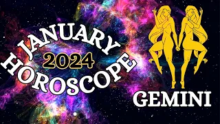 January Horoscope GEMINI | Zodiac Predictions | 2024 #2024 #astrology #viral #horoscope #gemini