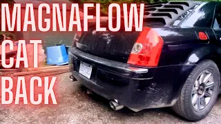 Chrysler 300c 5.7L hemi magnaflow cat-back exhaust sound