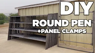 Metal Horse Panels | DIY Round Pen 60ft 4 Rail  | Fencing Arena Stalls | SoCal Fence and Barn