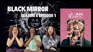 BLACK MIRROR | SEASON 6 EPISODE 1 | JOAN IS AWFUL | REACTION AND REVIEW | NETFLIX