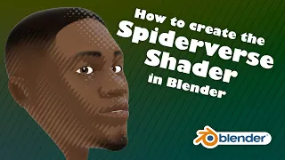 How to create the Spiderverse Shader in Blender