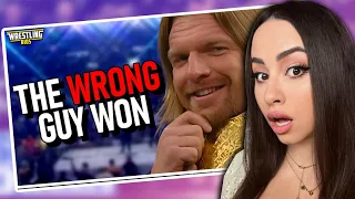 Wrestling Matches Where The Wrong Guy Won - REACTION