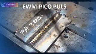 Zavarivanje svih pozicija elektrodom u pulsu sa EWM pico 160 cel puls