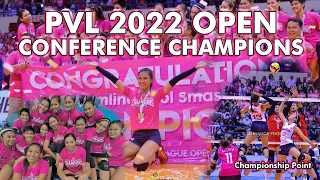 PVL Things: 2022 Open Conference CHAMPIONS!!!! | Celine Domingo