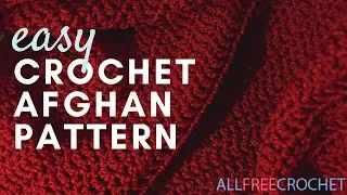 Worlds Easiest Crochet Afghan Pattern