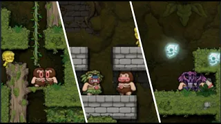 Spelunky 2 | Cavemen Talking to Each other