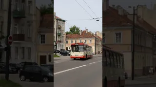 Škoda 14Tr in Vilnius 🇱🇹 #trolleybus #publictransport #vilnius #shorts