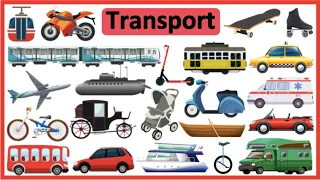 50+ FORMS OF TRANSPORT IN ENGLISH 🚗 🚔 🚍 | Improve vocabulary & pronunciation