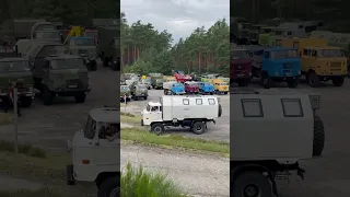 IFA W50 L60 Treffen Ludwigsfelde 2023 ! Horstwalde Steigungsbahn