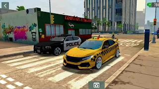 Taxi Life : A City Driving Simulator - Driving Gameplay