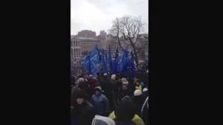 Евромайдан, миллион человек!!! 08.12.2013