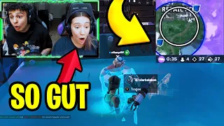 Elli war NOCH NIE SO GUT! *Arena mit FREUNDIN in Fortnite*