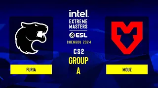 FURIA vs. MOUZ - Map 3 [Mirage] - IEM Chengdu 2024 - Group A