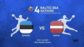 Estonia - Latvia | 4 Baltic Sea Nations W19 Tournament 2023