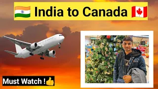 India to Canada vlog | 2024 | Vistara | British Airways | immigration Questions | Mr Yashu |