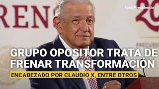 Grupo opositor de Claudio X. González y María Amparo Casar es “mafioso”, acusa AMLO