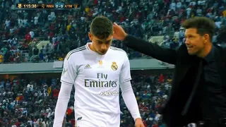 Atletico Madrid VS Real Madrid #Valverde Red card #Morata HD