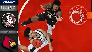 Florida State vs. Louisville Home Team Full Game | 2019-20 ACC Men's Basketball
