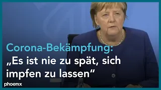 Corona-Maßnahmen: Pressekonferenz zu den Ergebnissen der Bund-Länder-Beratungen